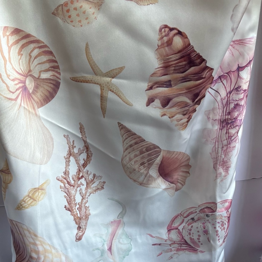 RACHEL Rachel Roy Beach Seashell print wide leg pant 3X - Picture 13 of 15